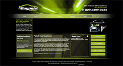 Desktop Screenshot of maypolemotors.co.uk