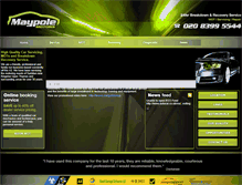 Tablet Screenshot of maypolemotors.co.uk